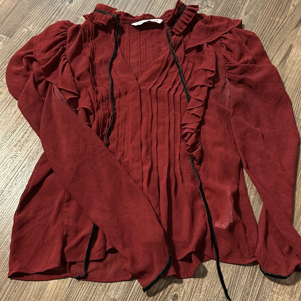 zara long sleeve shirt